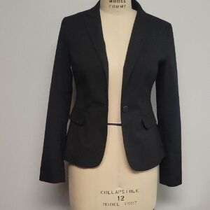LOFT Elegant Black Suit Jacket